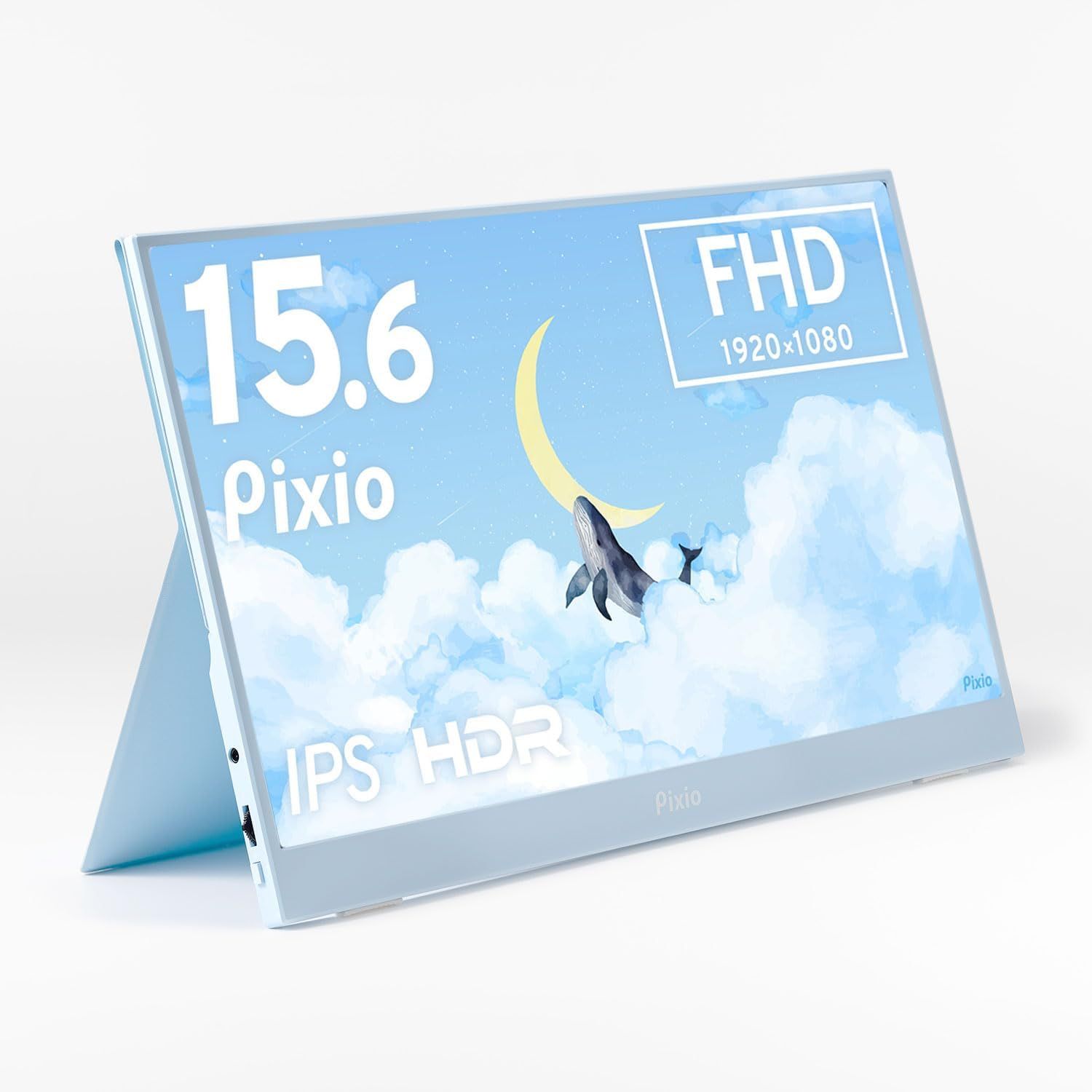 【美品】Pixio PX160WAVEB ポータブルモニター 15.6インチ 60Hz FHD IPS ブルー
