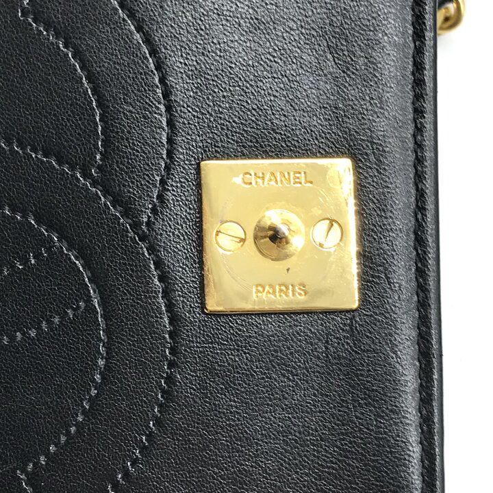 良品 CHANEL シャネル ココマーク ミニマトラッセ プッシュロック