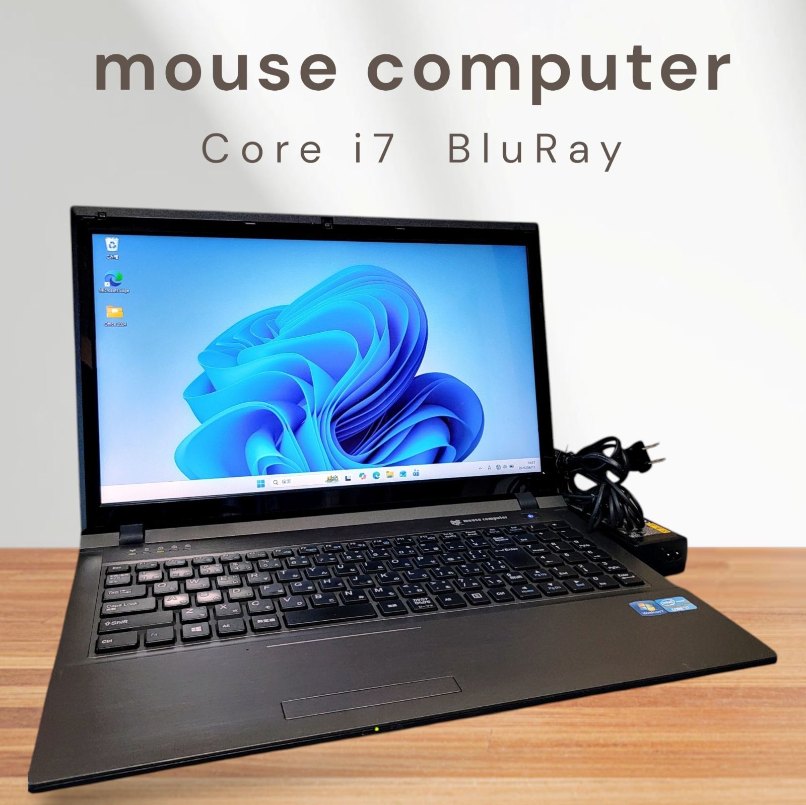 mouse computer Corei7 メモリ16GB SSD500GB mouse ノートパソコン Corei7 メモリ16GB SSD500GB ブルーレイ