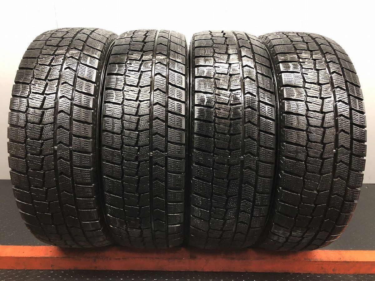 DUNLOP WINTER MAXX WM02 205/60R16 16インチ スタッドレス 4本 24年製 バリ溝 アクセラセダン プレマシー ノア ヴォクシー等　(STZ268)