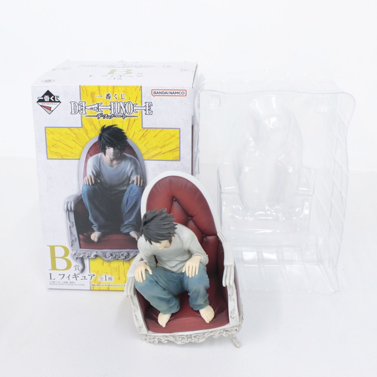 ☆加古川物流】中古 訳あり 一番くじ デスノート B賞 L フィギュア 