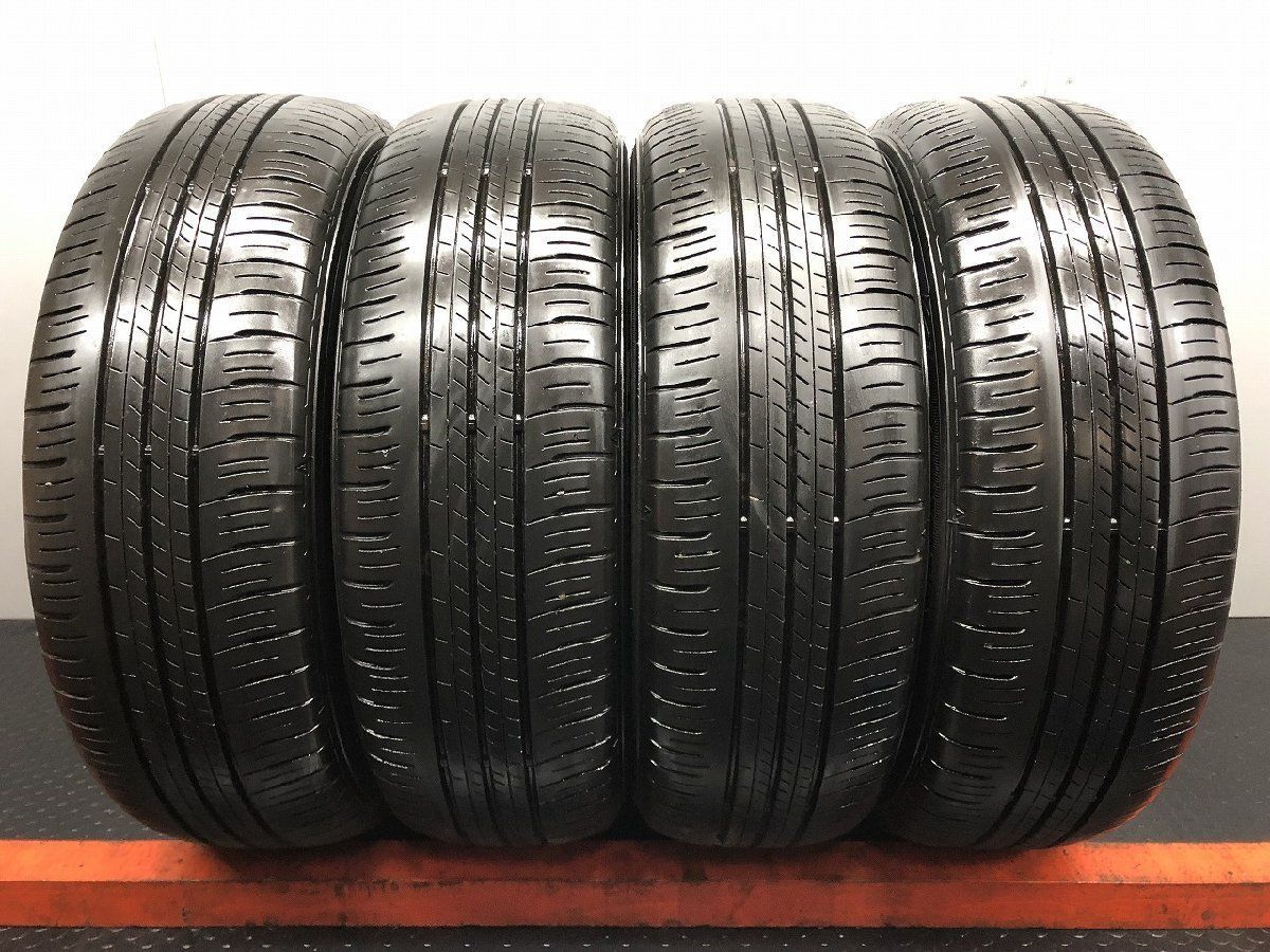 DUNLOP ENASAVE EC300+ 185/65R15 15インチ 夏タイヤ 4本 21年製 バリ溝 VW/ポロ Audi/A1 プジョー207 ベンツAクラス アクア等　(STG251)