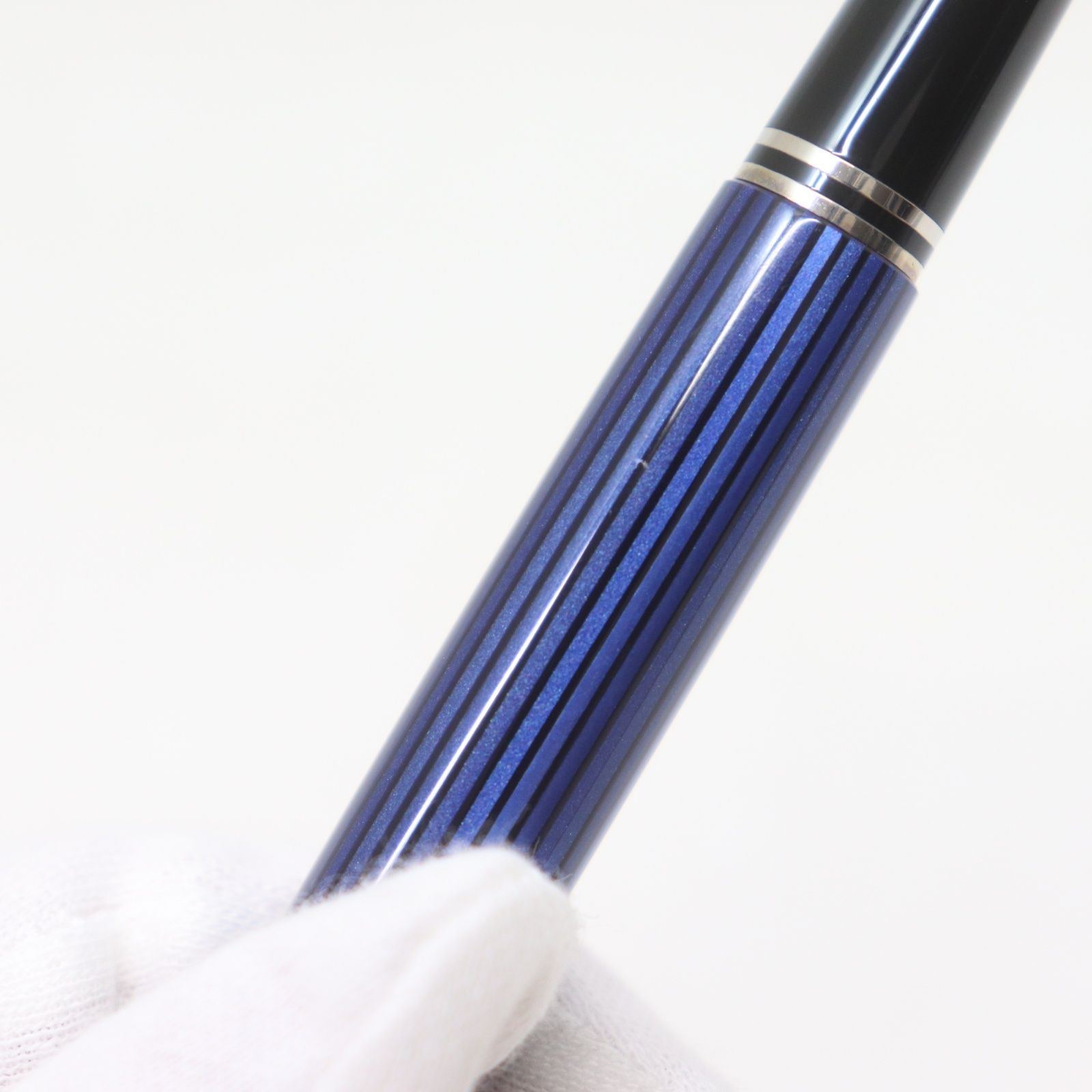 【未使用級】Pelikan M400 万年筆 14C-585 F 細字 箱付 IT7FOZKSYFEE PELIKAN ペリカン スーベレーン M400 万年筆 ペン先14C