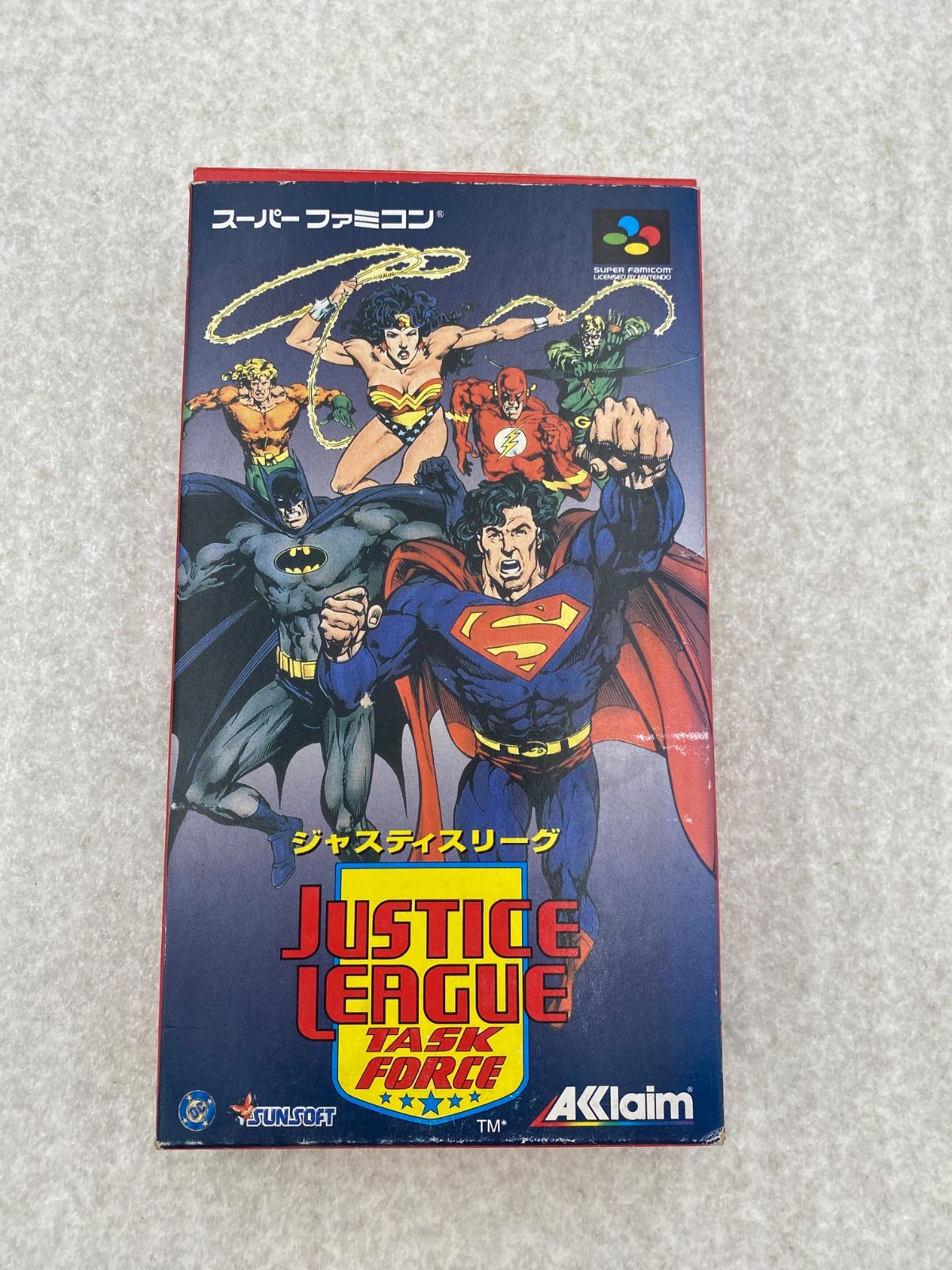 ジャスティスリーグ　スーパーファミコン　ソフト