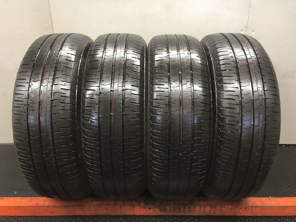 BS BRIDGESTONE ECOPIA NH200 195/65R15 15インチ 夏タイヤ 4本 23～25年製 アイシス ウィッシュ ヴォクシー セレナ カローラ等　(STM130)