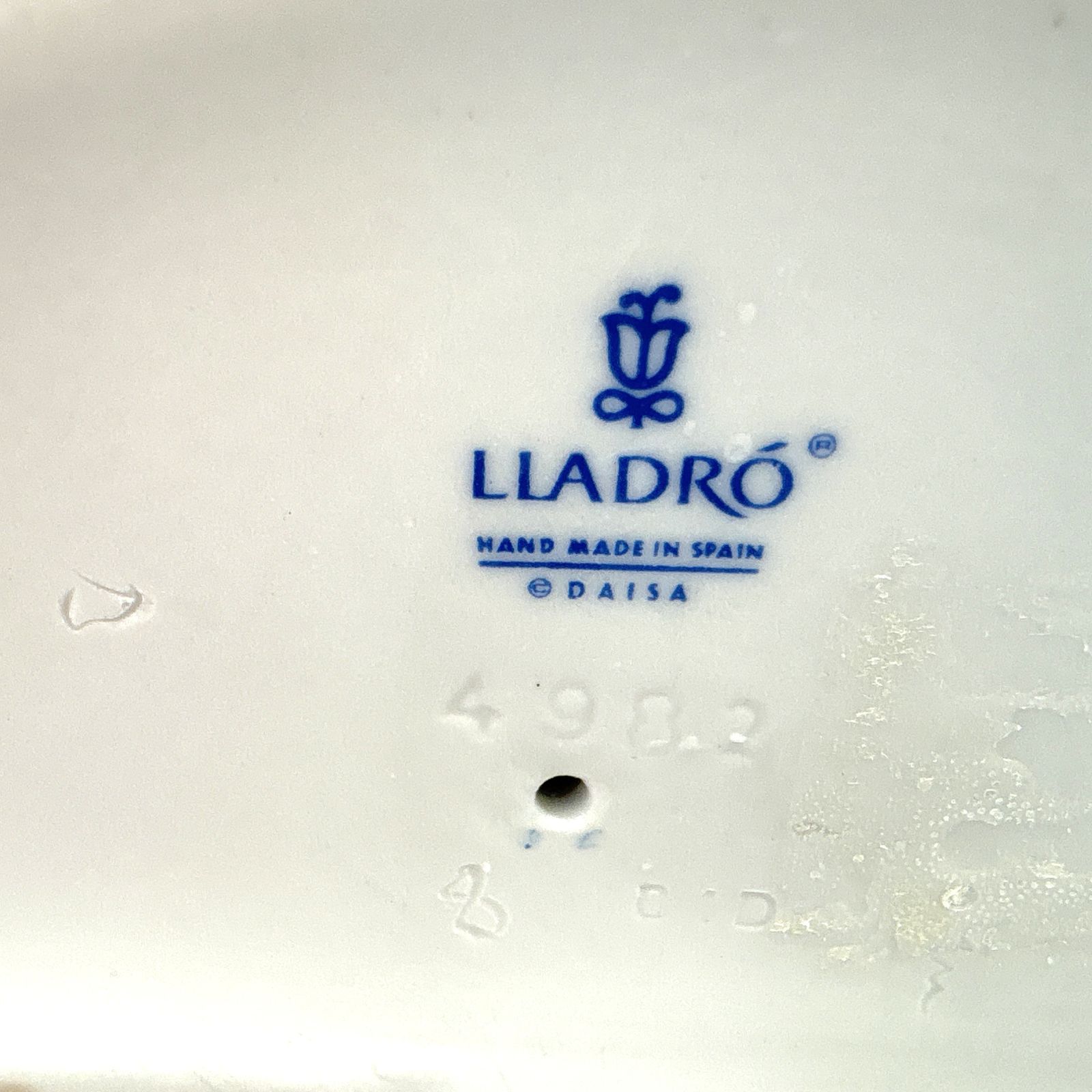 LLADRO リヤドロ ♯4982 ポチのいたずら Naughty Dog 少女 犬 陶器人形
