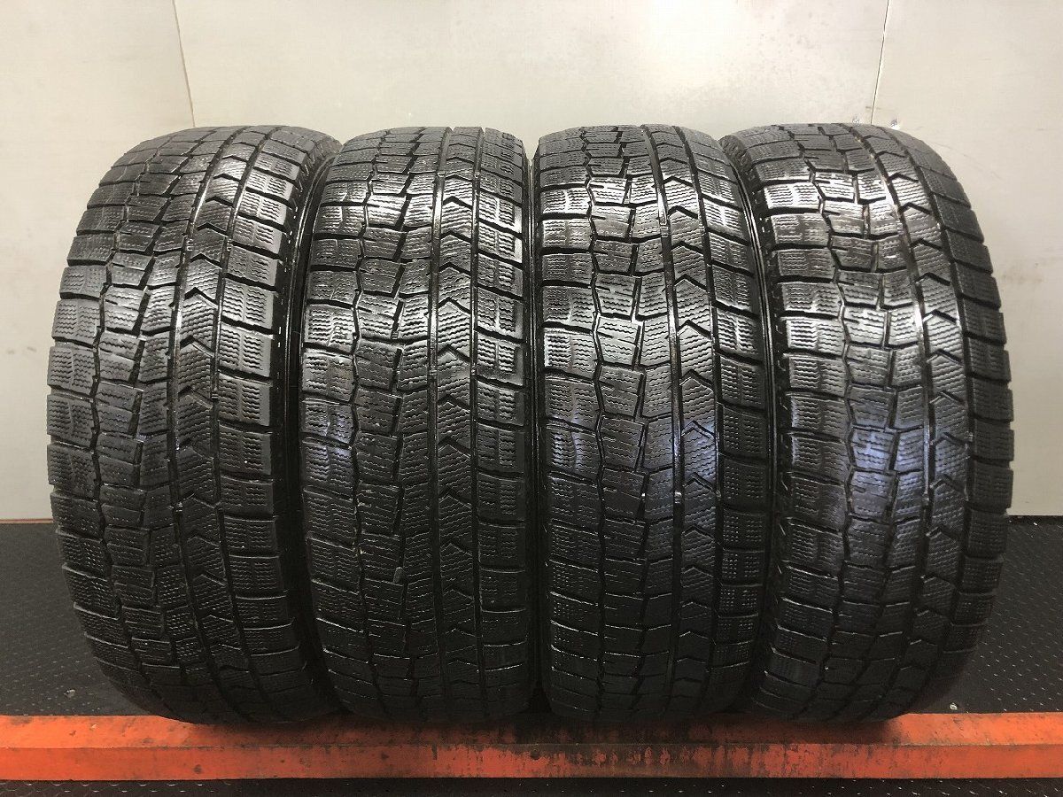 DUNLOP WINTER MAXX WM02 205/60R16 16インチ スタッドレス 4本 24年製 ヴォクシー プリウスα レガシィB4 ビアンテ等　(STZ257)