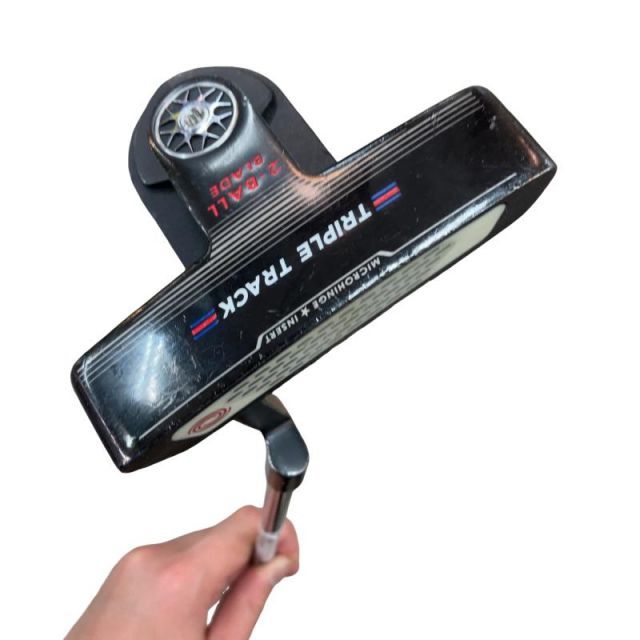 【中古】 オデッセイ TRIPLE TRACK 2-BALL 34インチ パター PT STROKE LAB BLACK (フレックスその他) メンズ 男性用 右利き 右用 Cランク ゴルフクラブ