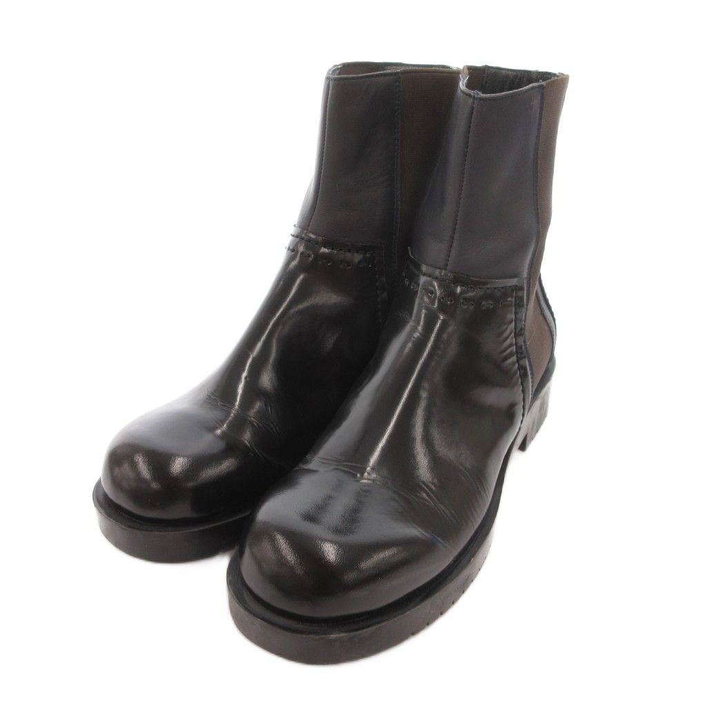 ジルサンダー JIL SANDER 美品 サイドゴアブーツ チェルシーブーツ 37