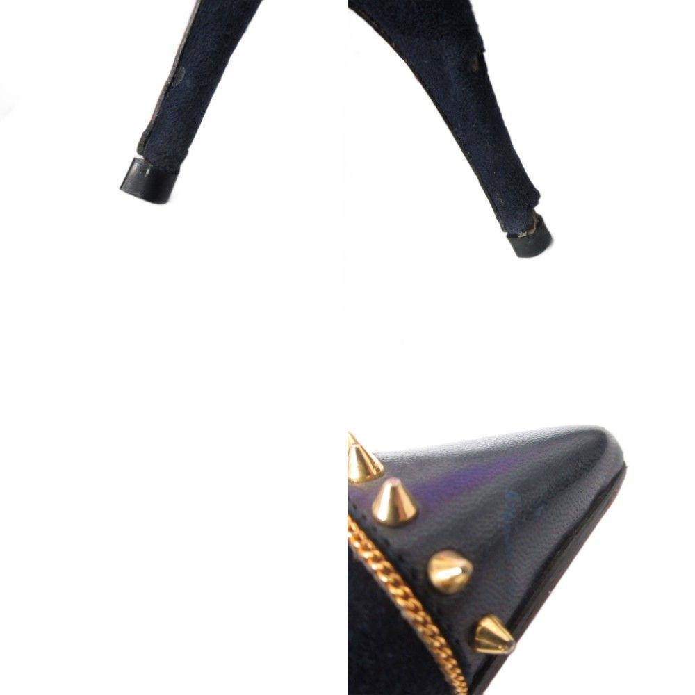 クリスチャンルブタン Christian louboutin スタッズ パンプス