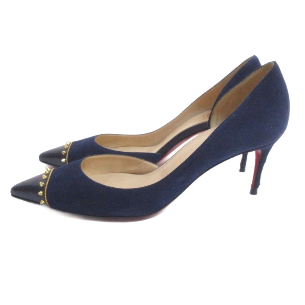 クリスチャンルブタン Christian louboutin スタッズ パンプス