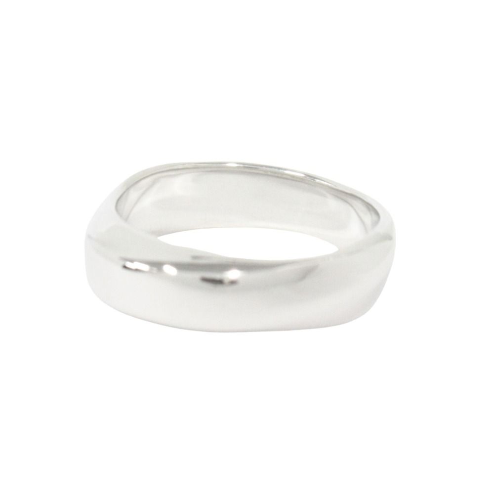 新品同様 TIFFANY&Co. ティファニー 新品仕上げ済 ナイフエッジ リング 指輪 SV925 1999年 ヴィンテージ 約9号 シルバー メンズ レディース 古着 中古 USED