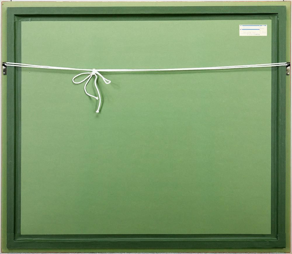 【真作】【WISH】ヒロ・ヤマガタ「ラスト ロコモーティブ」シルクスクリーン 15号大 大作 直筆サイン 証明シール 　 #26052026
