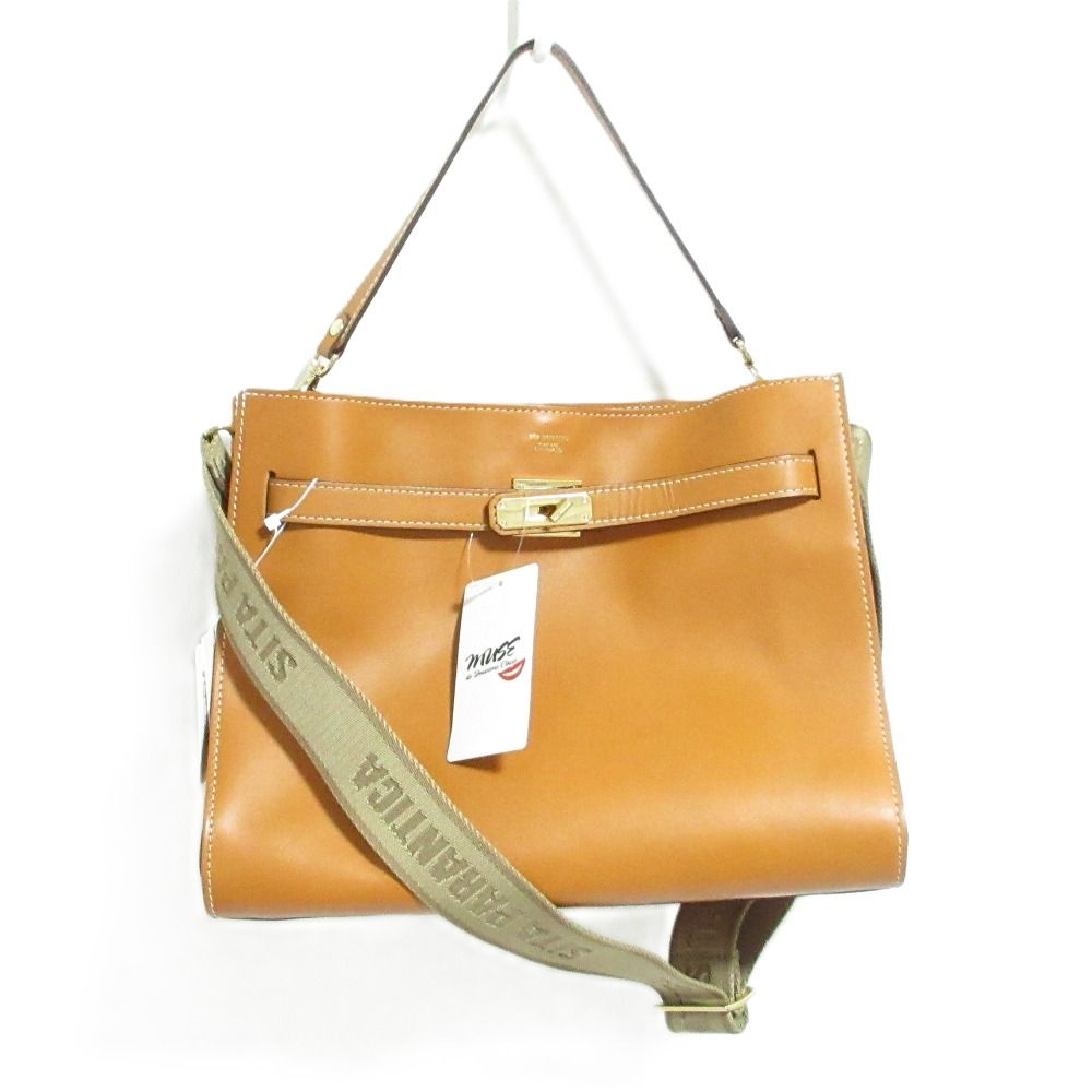 美品 sita parantica シータパランティカ ストラップコンビバッグ 