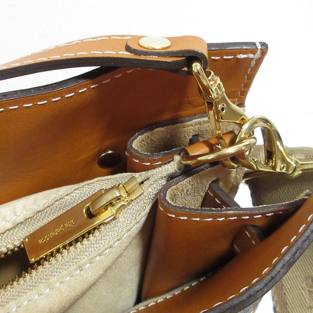 美品 sita parantica シータパランティカ ストラップコンビバッグ 