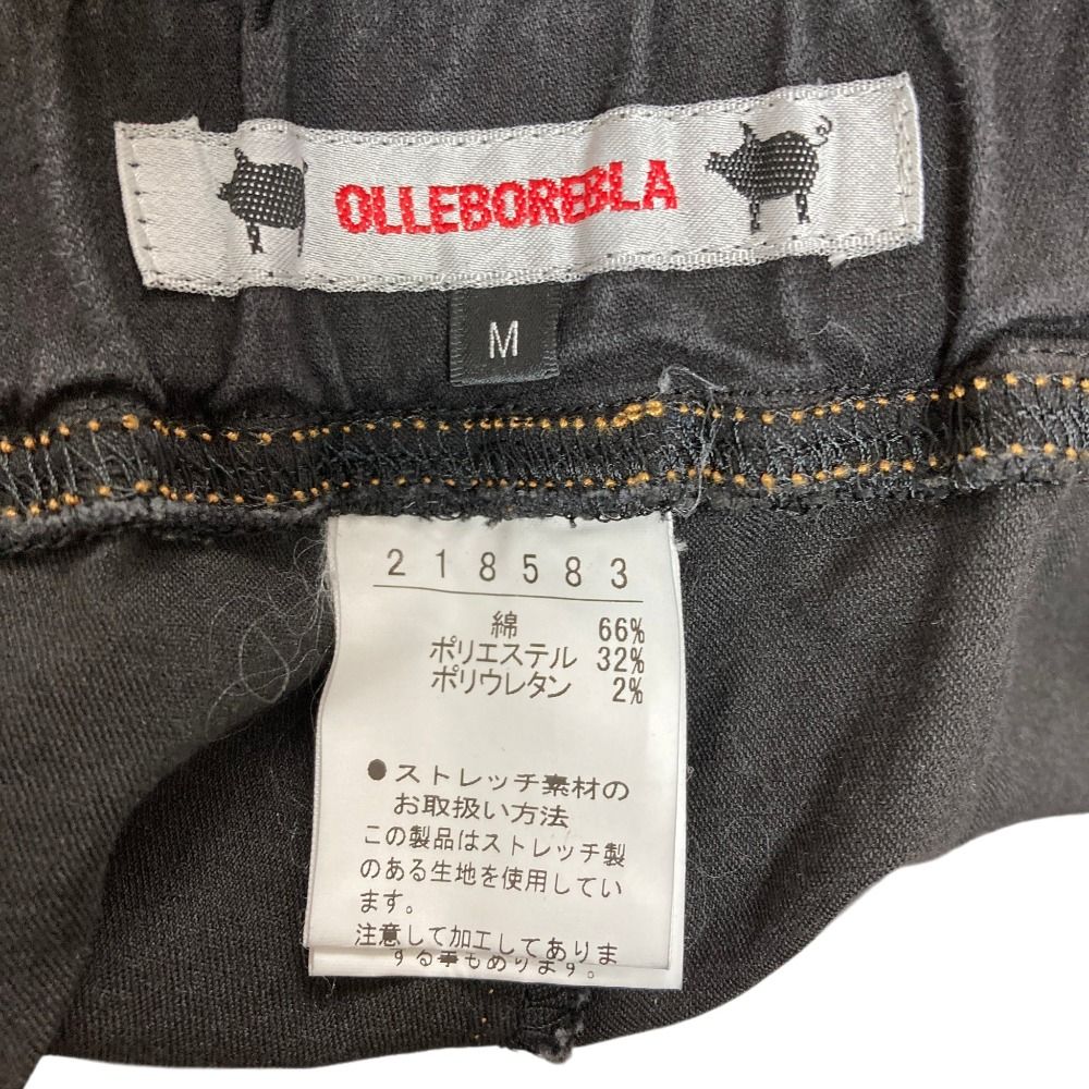 美品 OLLEBOREBLA オレボレブラ アルベロベロ ぶたさん刺繍 イージー