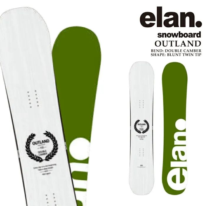 【399】[elan] OUTLAND 139cm White