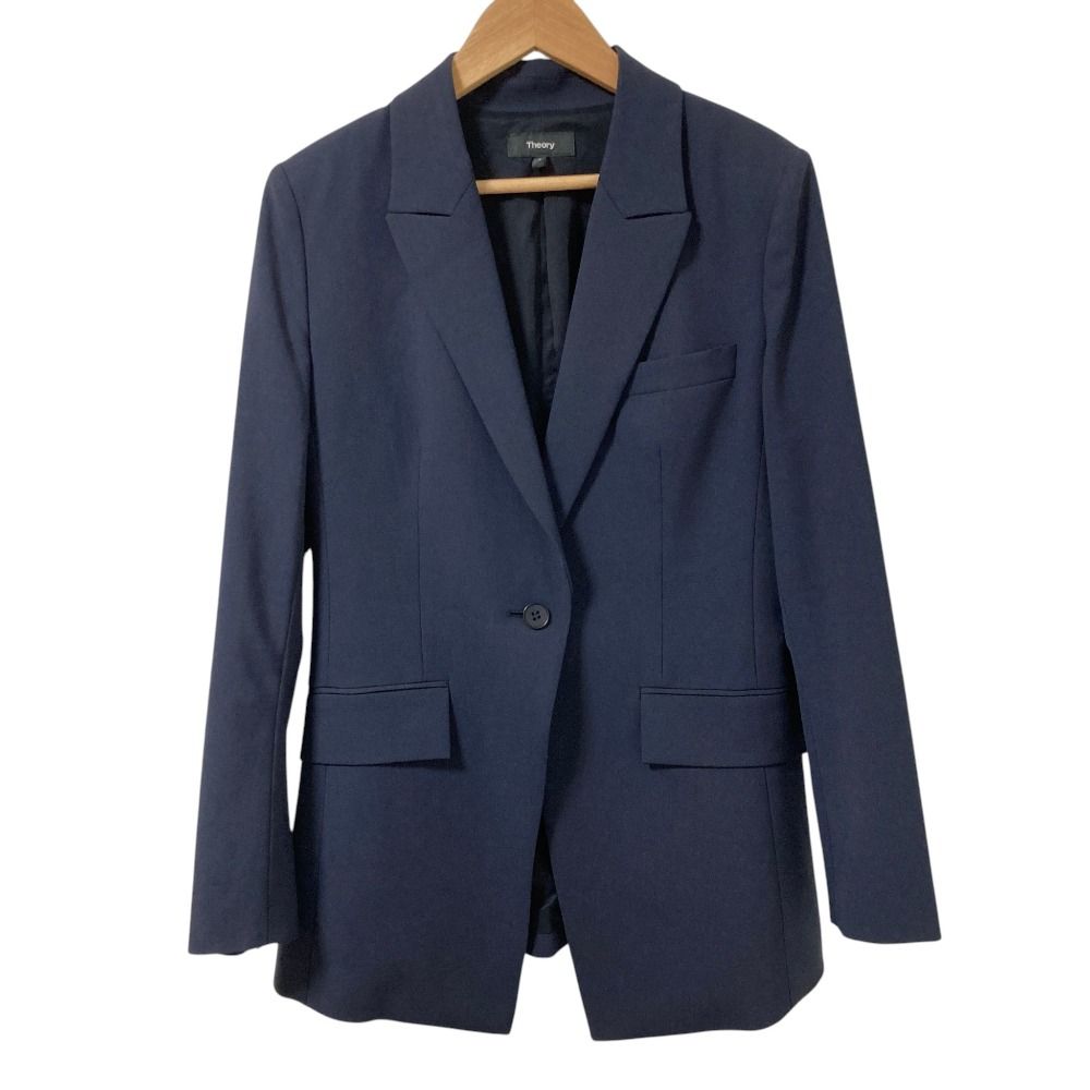 良品 Theory セオリー TRACEABLE WOOL テーラードジャケット