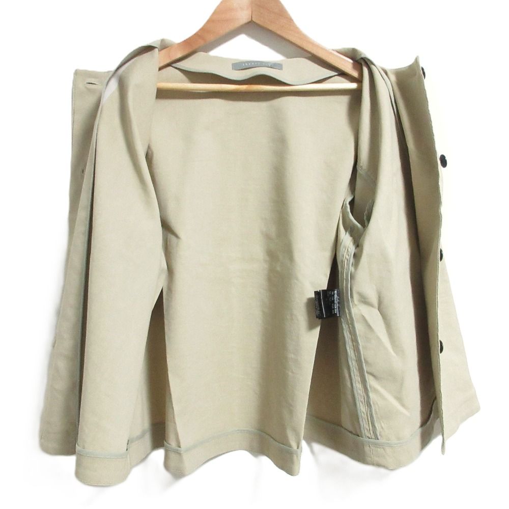 美品 25SS theory luxe セオリーリュクス LUSH LINEN KHLOE ノーカラー