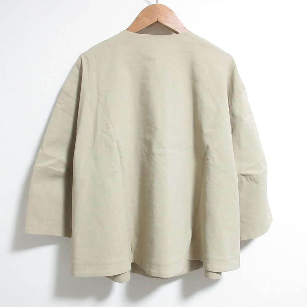 美品 25SS theory luxe セオリーリュクス LUSH LINEN KHLOE ノーカラー