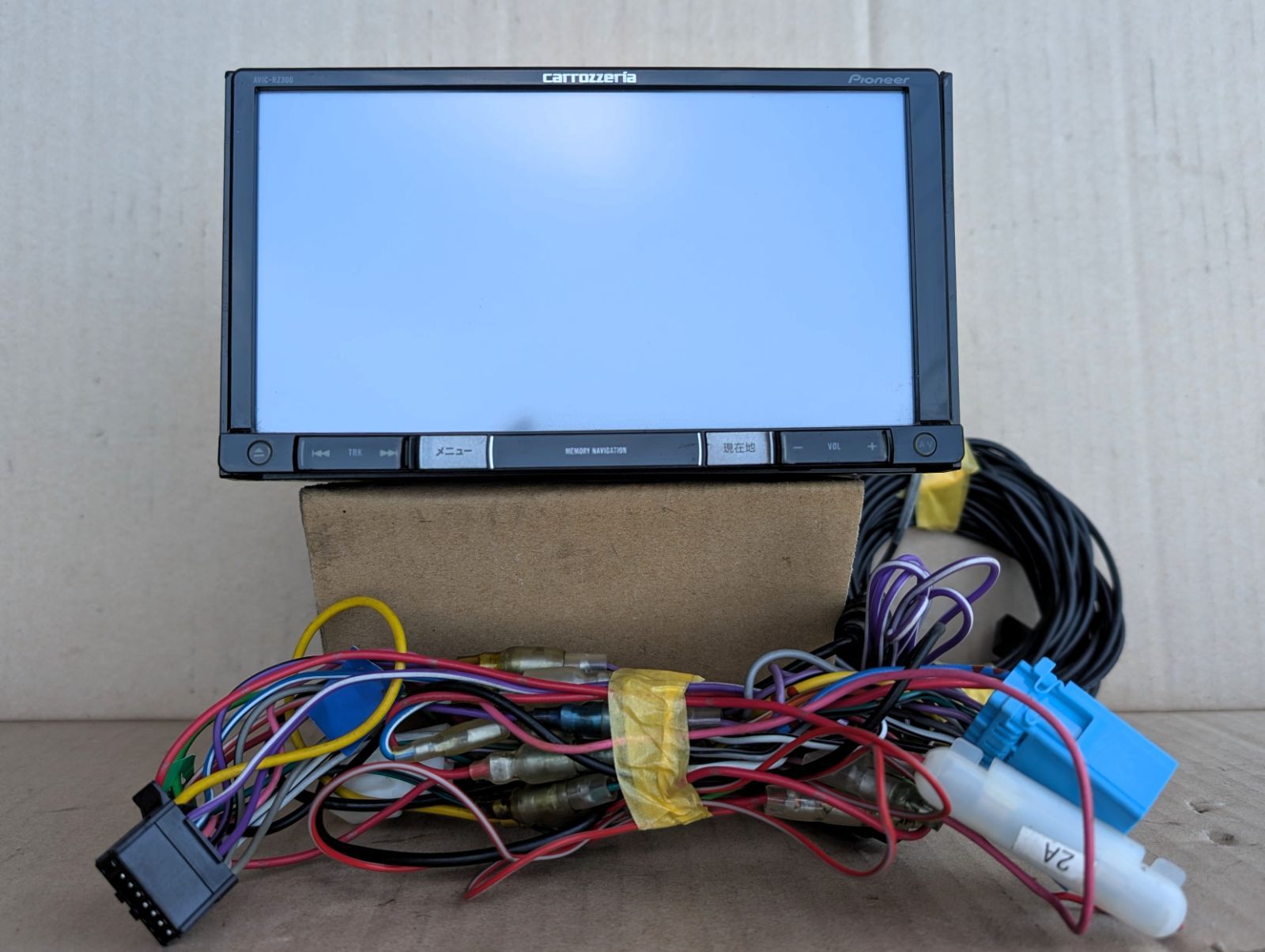 動作確認済　carrozzeria ナビ メモリーナビ AVIC-RZ300 パイオニア Pioneer