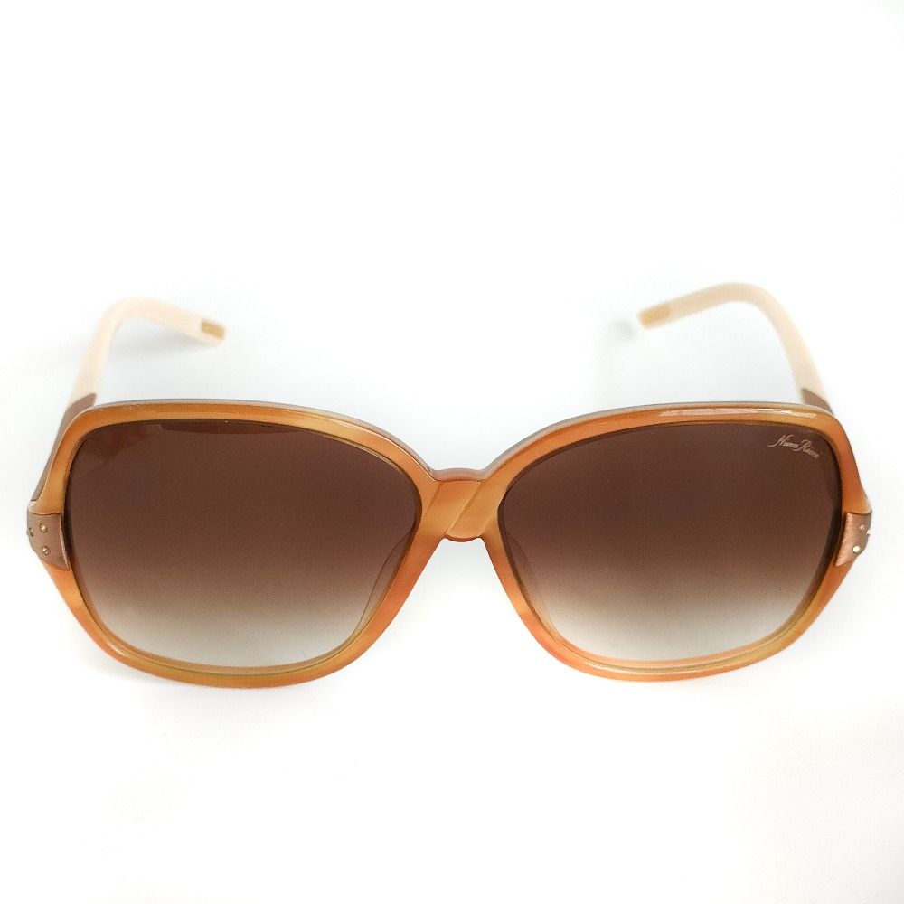 ニナリッチ　NINA RICCI　サングラス　【新古品】　N5 良品 NINA RICCI ニナリッチ セルフレーム サングラス 眼鏡 アイウェア