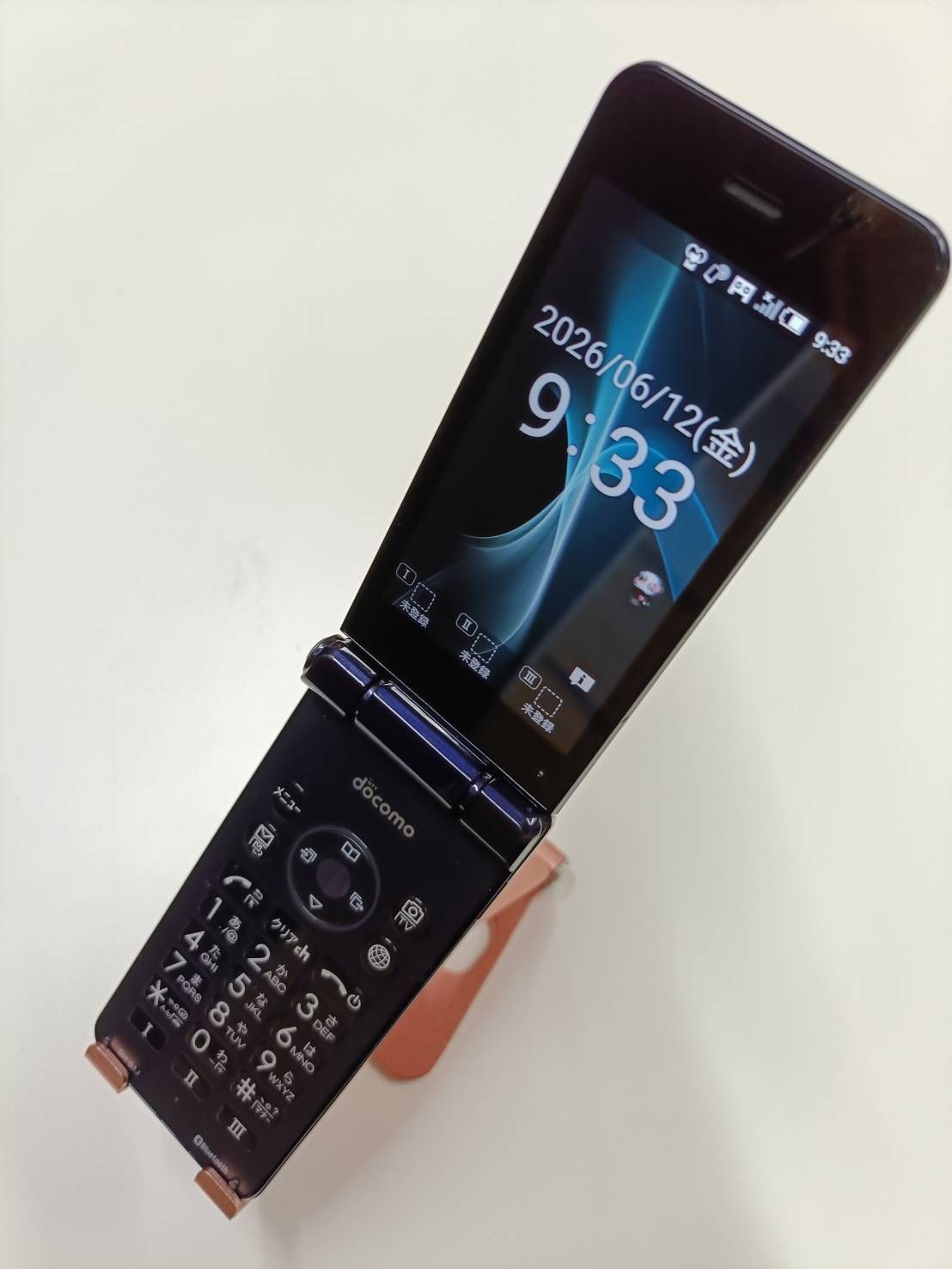 AQUOS ケータイ SH-01J blueblack 8GB 動作確認済み - メルカリ