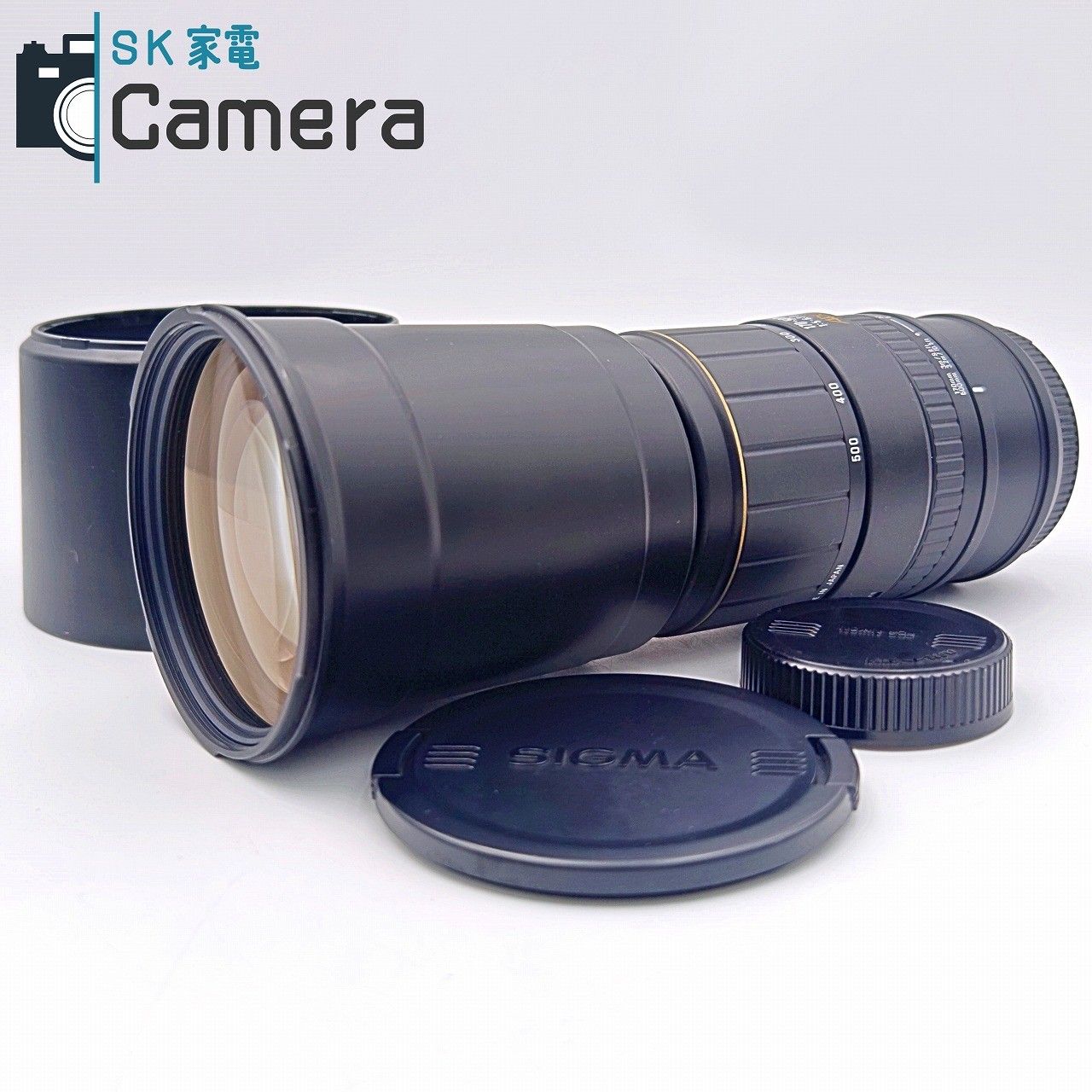 【中古】 SIGMA 170-500ｍｍ F5-6.3 D APO ニコンF用 シグマ フード付
