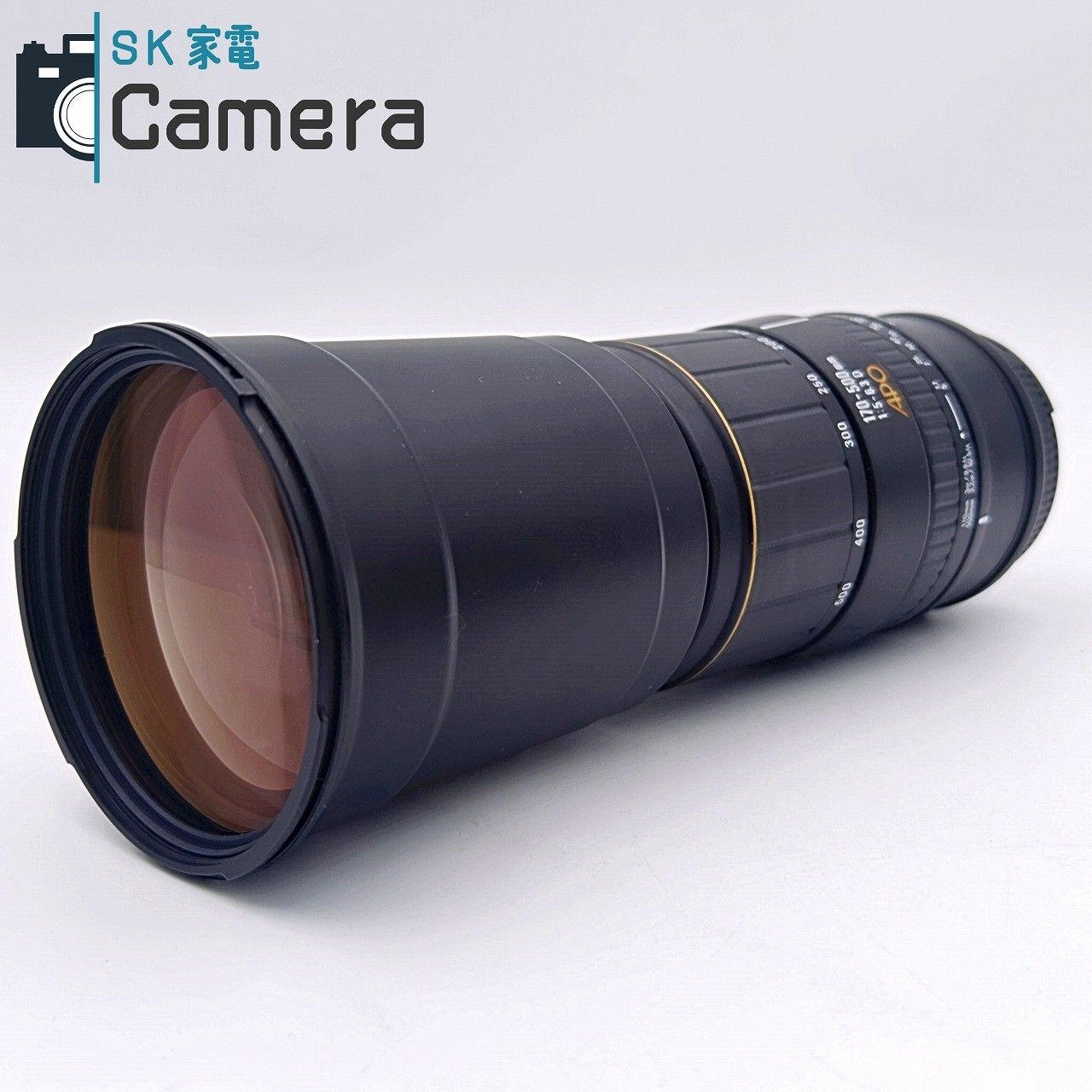 中古】 SIGMA 170-500mm F5-6.3 D APO ニコンF用 シグマ フード付 