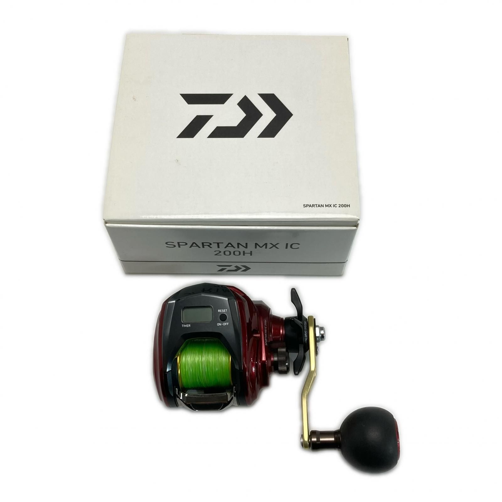 DAIWA ダイワ スパルタン MX IC 200H 621014 両軸リール 箱付き
