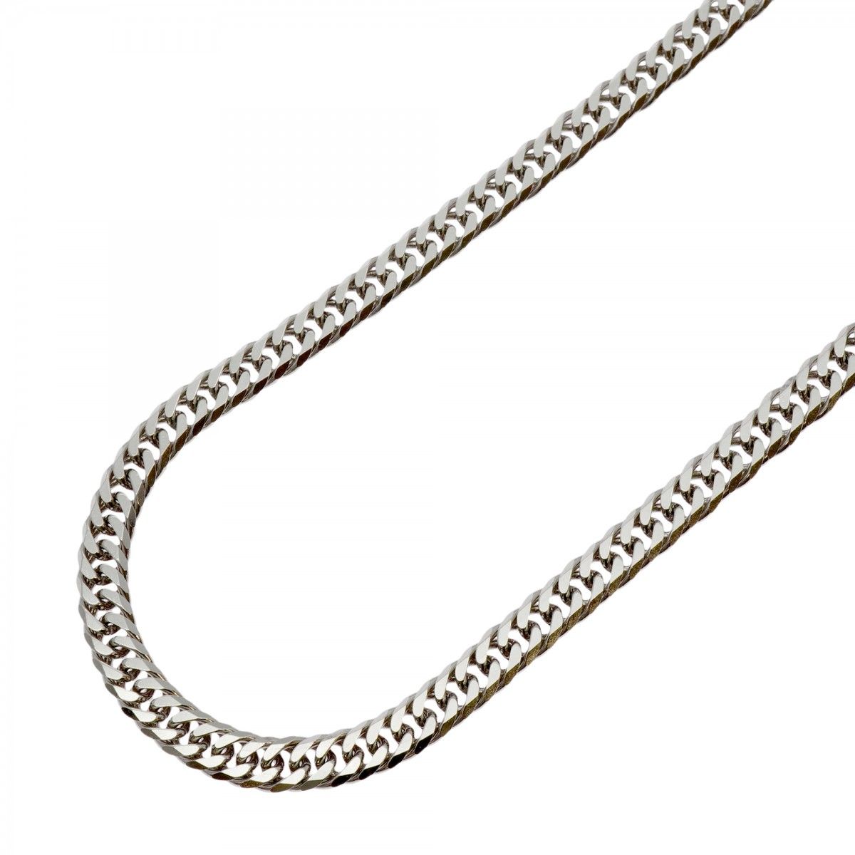 【6khc0017】喜平 ネックレス Pt850 プラチナ 6面 ダブル 50.3cm 51.3g キヘイ【中古】メンズ レディース ユニセックス