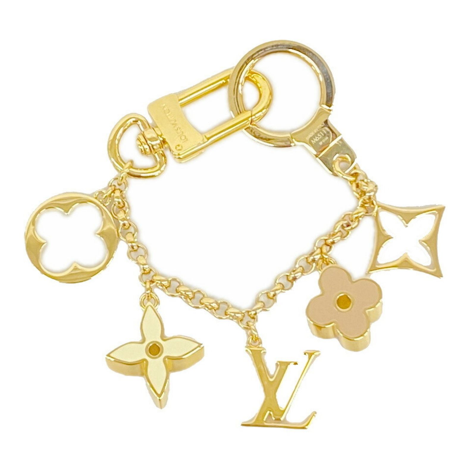 LOUIS VUITTON フルール ドゥ モノグラム M65111 ゴールド ルイ・ヴィトン(Louis Vuitton) ルイ・ヴィトン キーホルダー