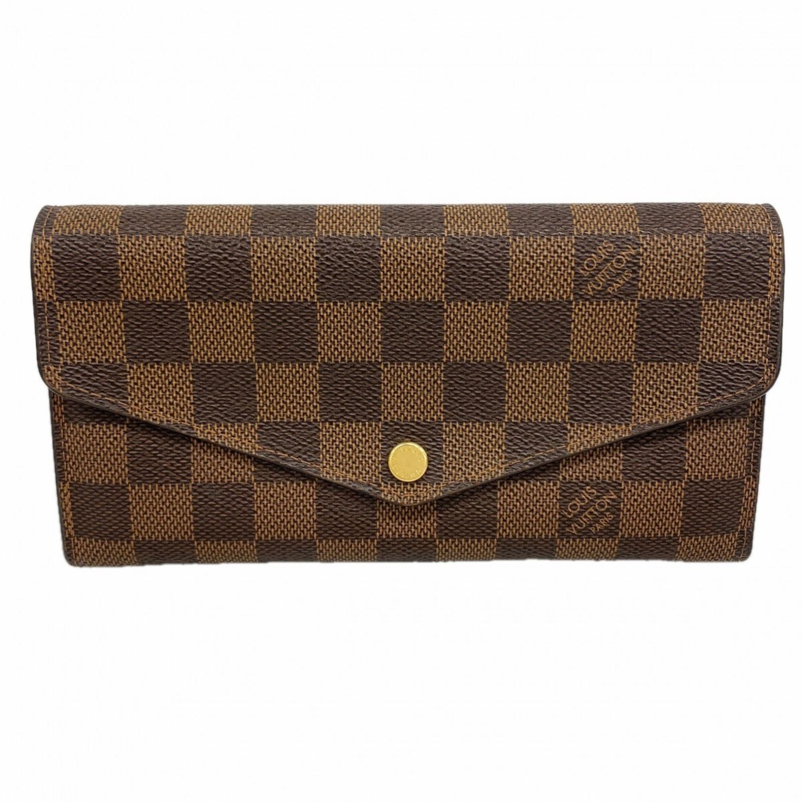 ルイ・ヴィトン(Louis Vuitton) ルイ・ヴィトン 長財布 ダミエ ポルトフォイユサラ N60114 ローズバレリーヌレディース