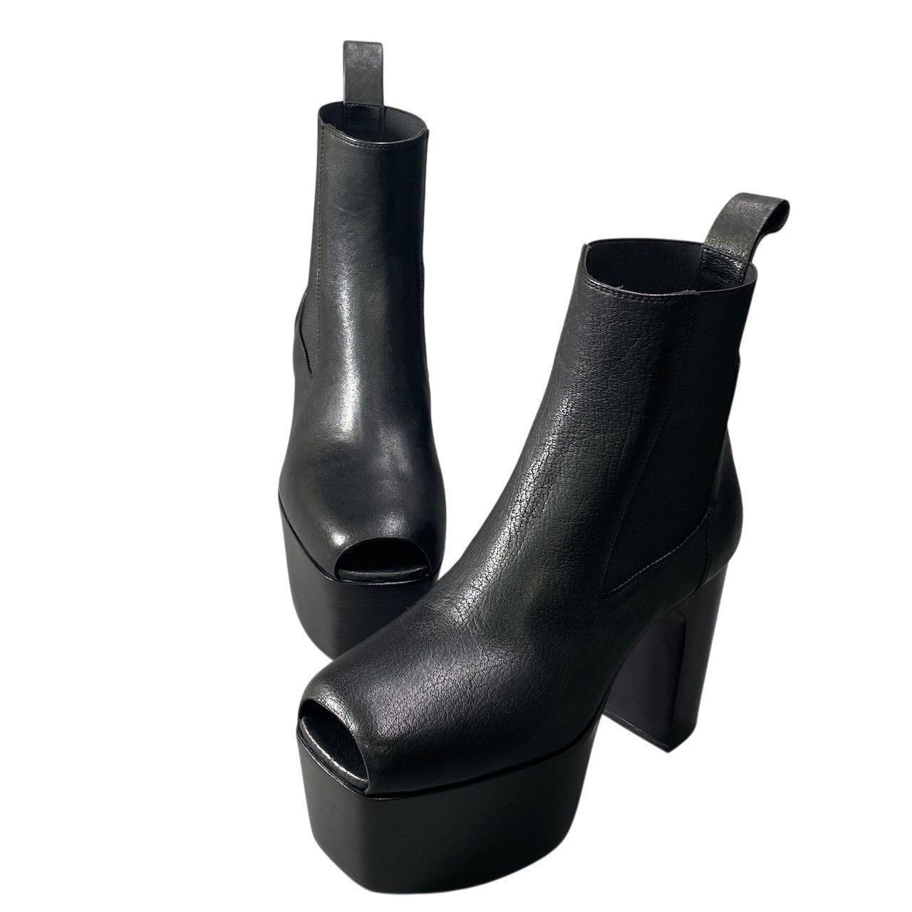 f12《極美品》 Rick Owens リックオウエンス オープントゥ キスブーツ