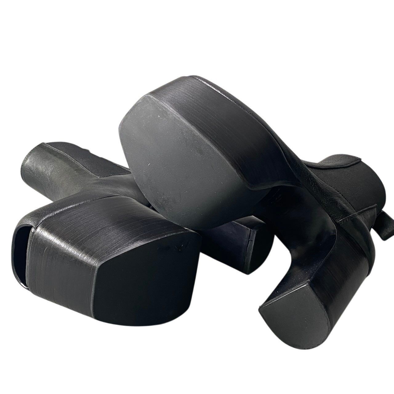 f12《極美品》 Rick Owens リックオウエンス オープントゥ キスブーツ