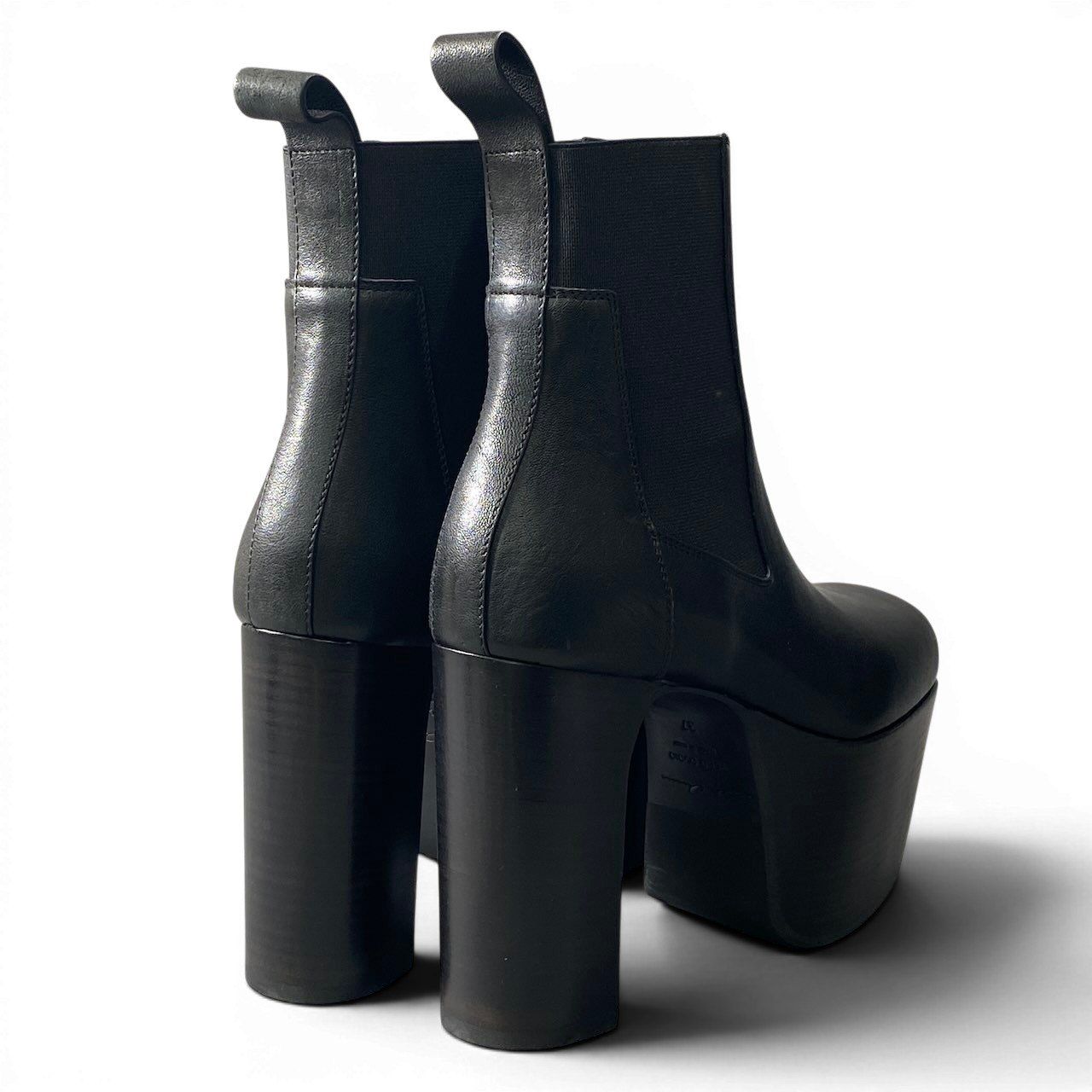 f12《極美品》 Rick Owens リックオウエンス オープントゥ キスブーツ