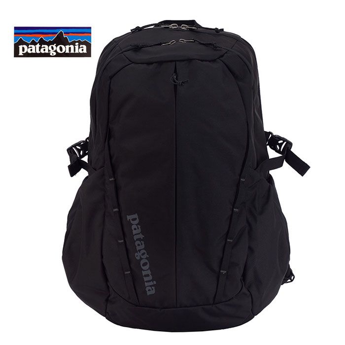【レビュープレゼントキャンペーン中】Patagonia パタゴニア Refugio Pack 28L 47912 レフュジオパック バックパック リュック カバン 鞄 メンズ レディース ブラック 黒 ロゴ プリント 刺繍(pat0114)
