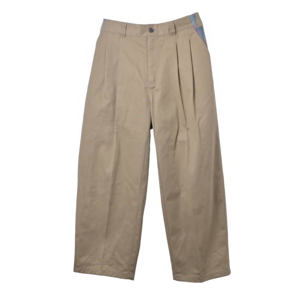 Maison Margiela × PENDLETON ドッキング ツータック チノ パンツ
