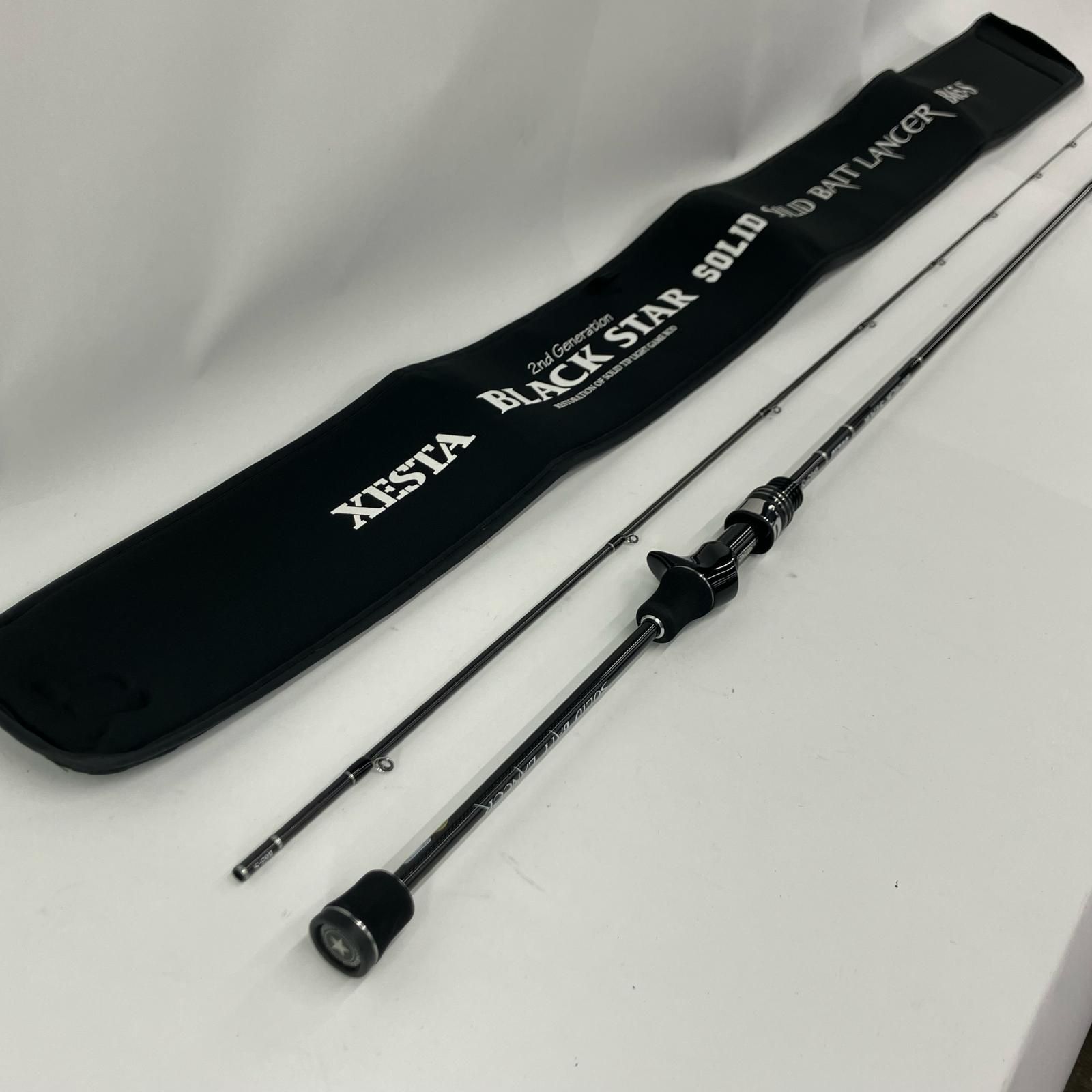 ルアーロッド XESTA B65-S ブラックスター ソリッド ベイトランサー
