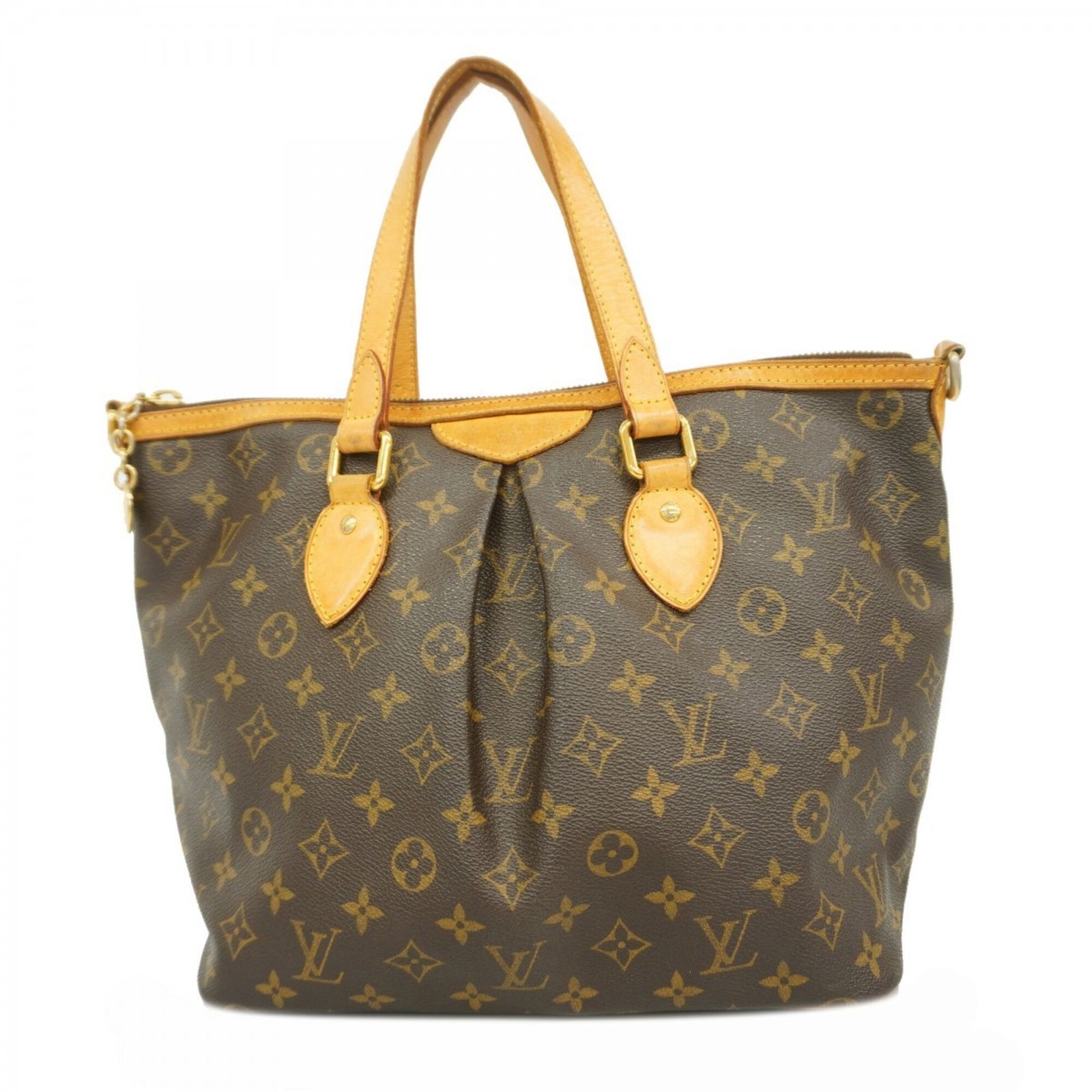 ルイ・ヴィトン(Louis Vuitton) ルイ・ヴィトン ハンドバッグ モノグラム パレルモPM M40145 ブラウン 2wayバッグレディース