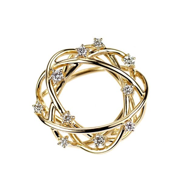 K18YG ダイヤモンド ペンダントトップ 0.15ct K18YG ダイヤモンド ペンダントトップ 0.15ct