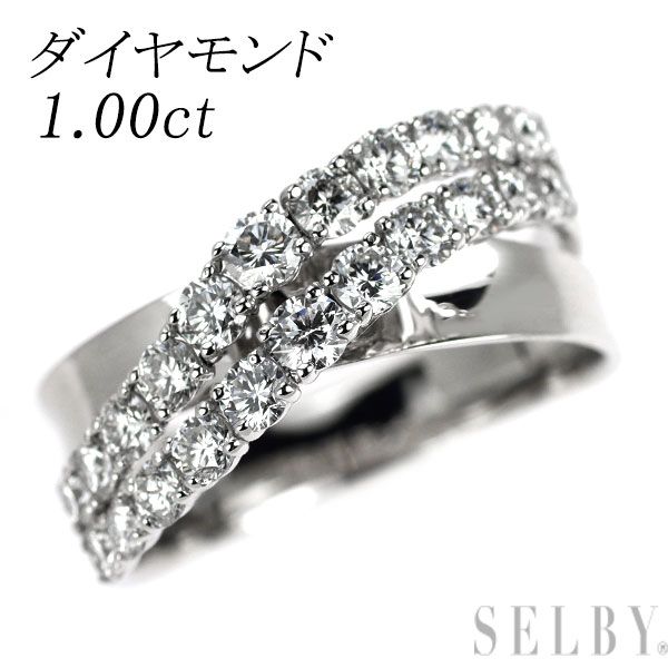K18WG ダイヤモンド リング 1.00ct 108,900円