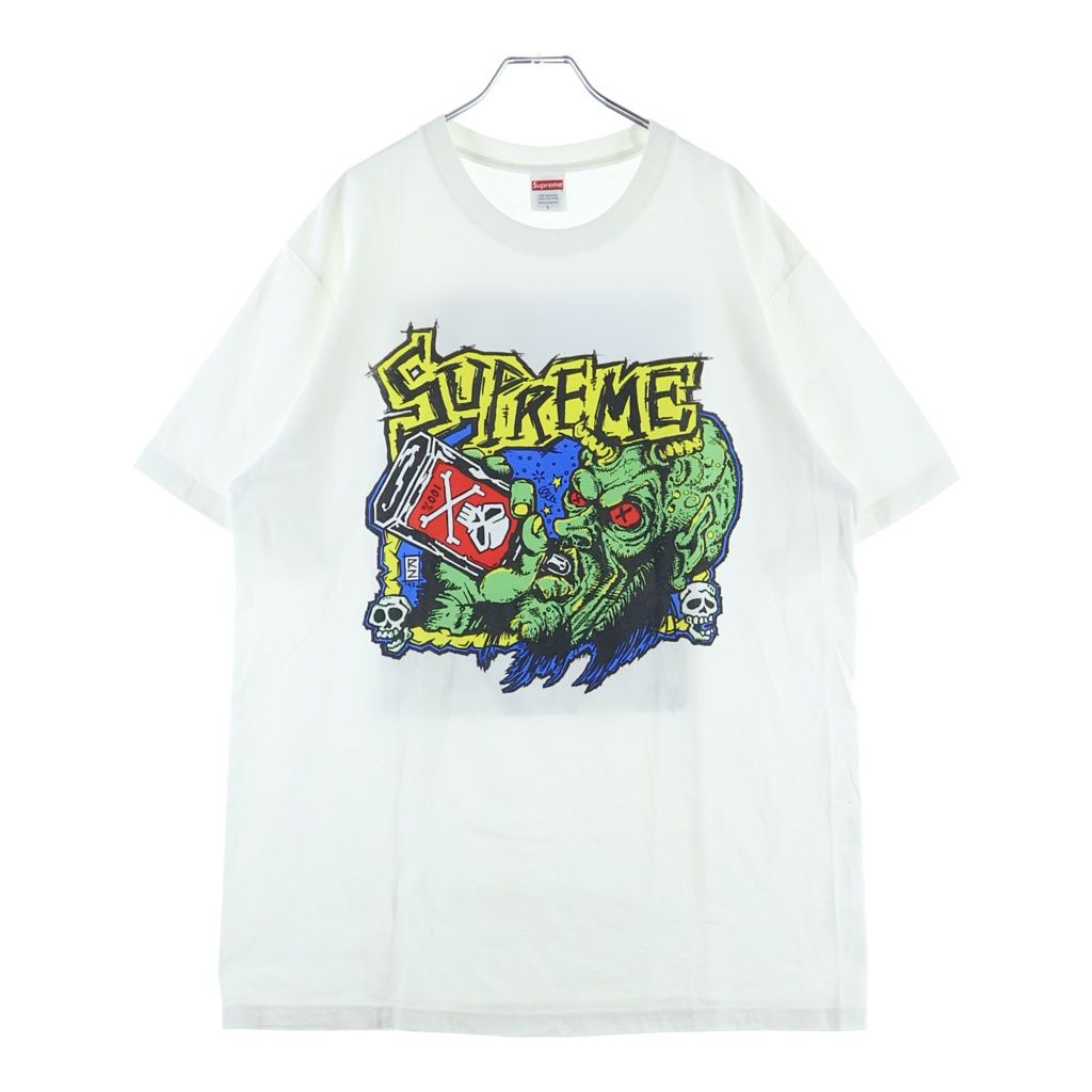 SUPREME (シュプリーム) 25AW Fuckin Blowout Tee ファッキンブロウアウト 両面プリント 半袖Tシャツ カットソー ホワイト