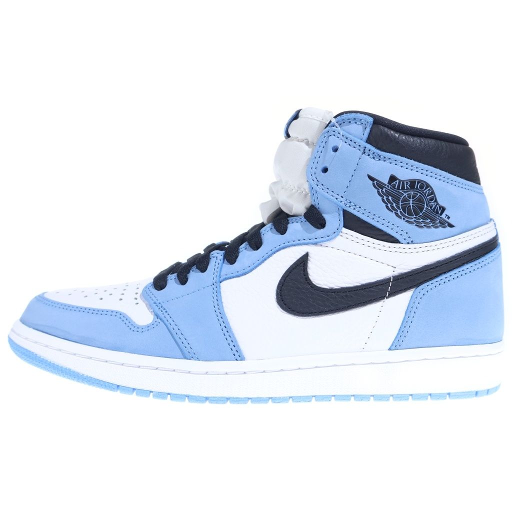 NIKE (ナイキ) AIR JORDAN 1 HIGH OG University Blue 555088-134 エアジョーダン1 ハイ ユニバーシティーブルー ハイカットスニーカーシューズ ブルー/ホワイト US9/27cm