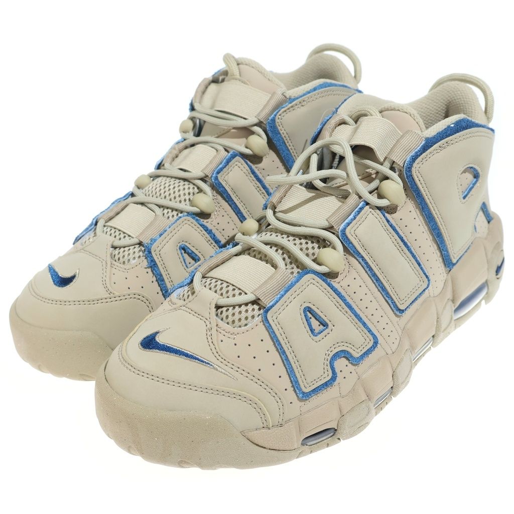 NIKE (ナイキ) AIR MORE UPTEMPO 96 LIMESTONE AND VALERIAN BLUE 