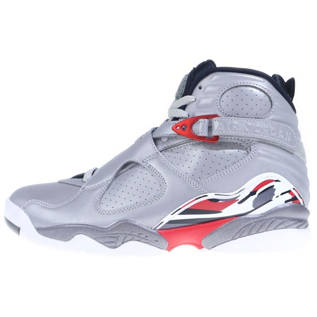 NIKE (ナイキ) AIR JORDAN 8 RETRO REFLECT SILVER CI4073-001 エアジョーダン8 リフレクトシルバー ハイカットスニーカー シルバー US8.5/26.5cm