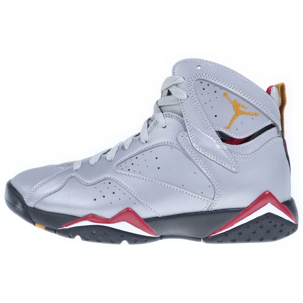 NIKE (ナイキ) AIR JORDAN 7 REFLECTIVE CARDINAL BV6281-006 エアジョーダン7 リフレクティブ カーディナル ハイカットスニーカー シルバー US9/27cm
