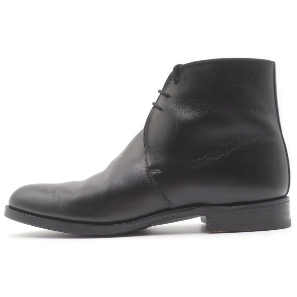 Tricker's (トリッカーズ) ジョージ ショートレザーブーツ ブラック #10 M4550