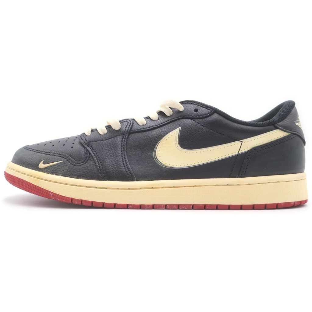 NIKE (ナイキ) ×Nigel Sylvester AIR JORDAN 1 RETRO LOW OG IB8958-001 ナイジェルシルベスター エアジョーダン1 ローカットスニーカー ブラック US11/29.0cm 17,013円
