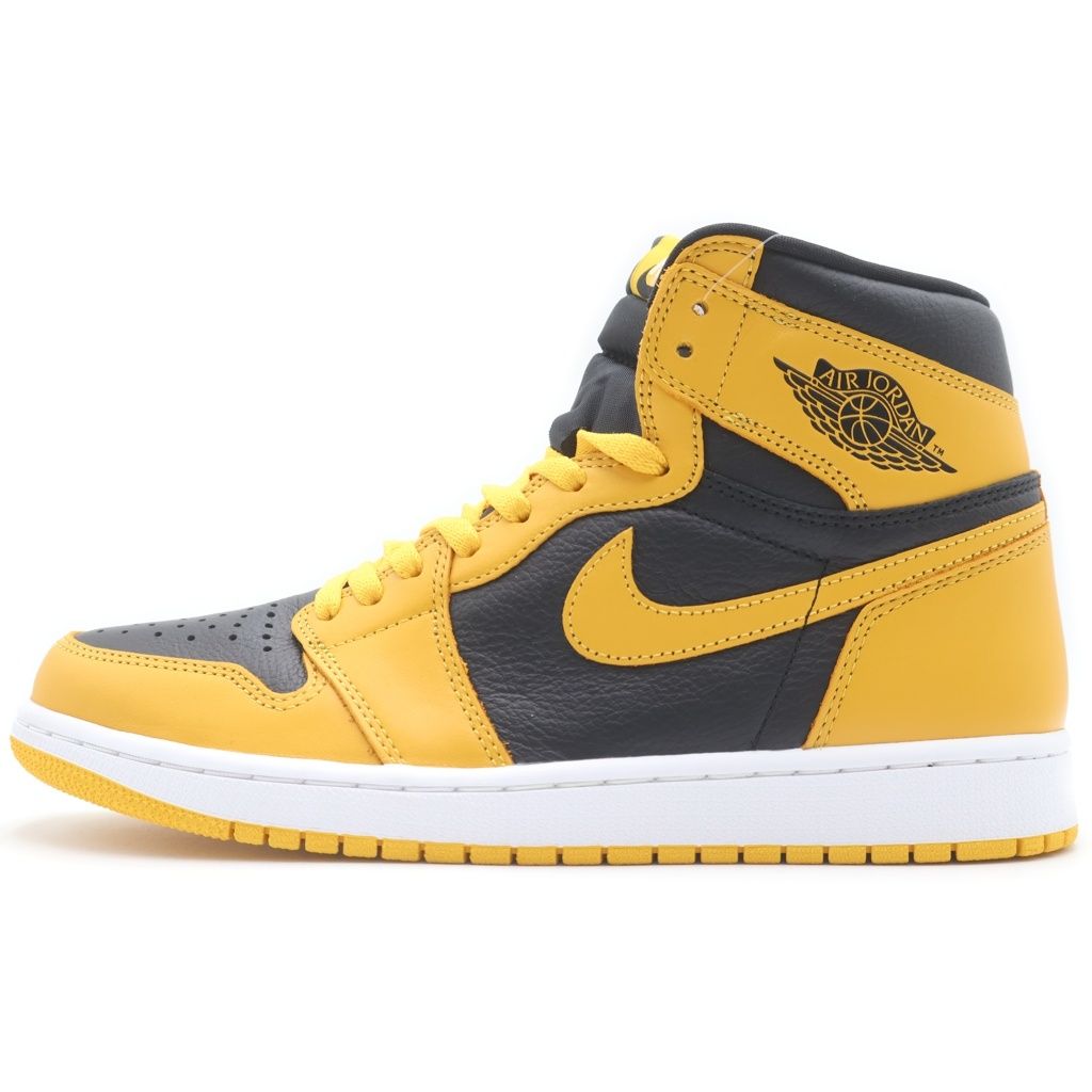 NIKE (ナイキ) AIR JORDAN1 RETRO HIGH OG POLLEN 555088-701 エアジョーダン1 パラン ハイカットスニーカー イエロー/ブラック US10/28cm